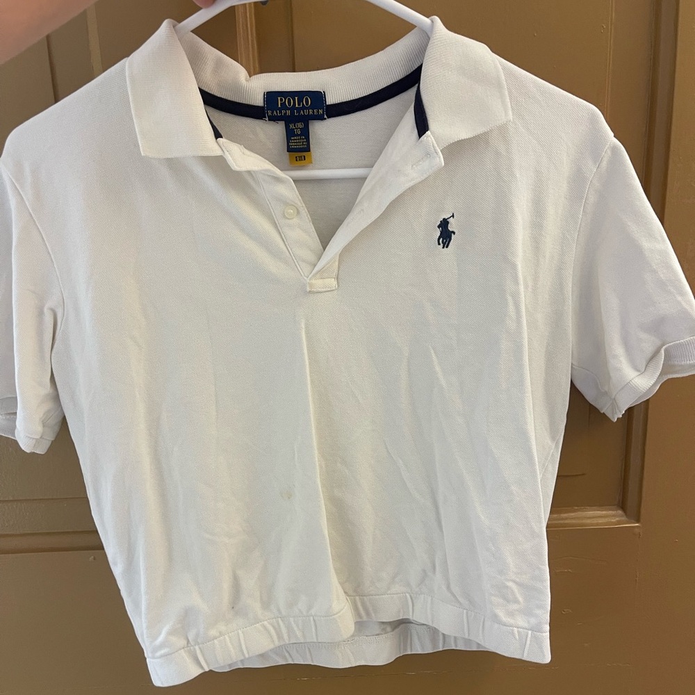 Cropped Ralph Lauren polo shirt